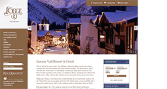 Desktop Screenshot of lodgeatvail.rockresorts.com